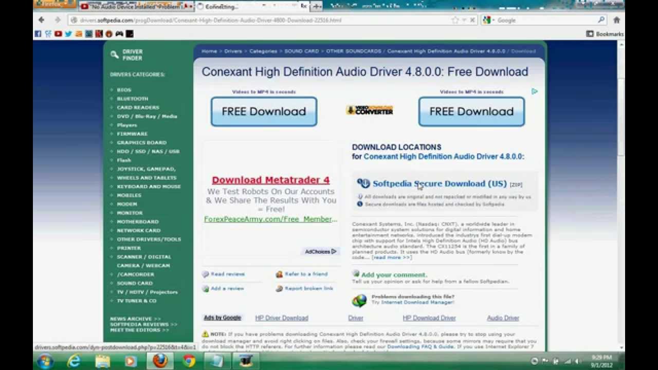 mass storage controller driver sony
